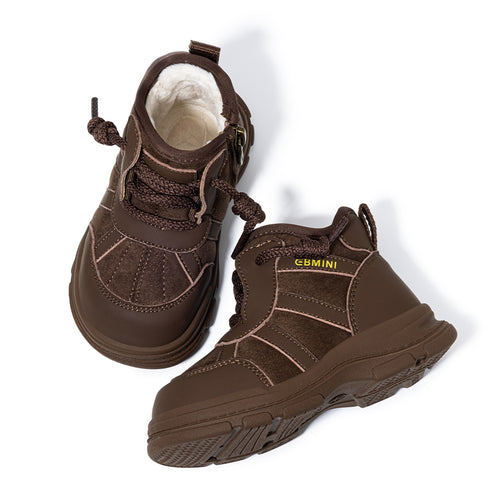 EBMINI Baby First Walker Boots – Cozy, Lightweight & Non-Slip
