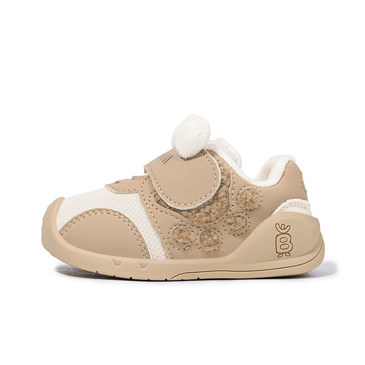 EBMINI Baby First Walker Shoes – Cute Bear Ears Design, Soft & Easy to Wear