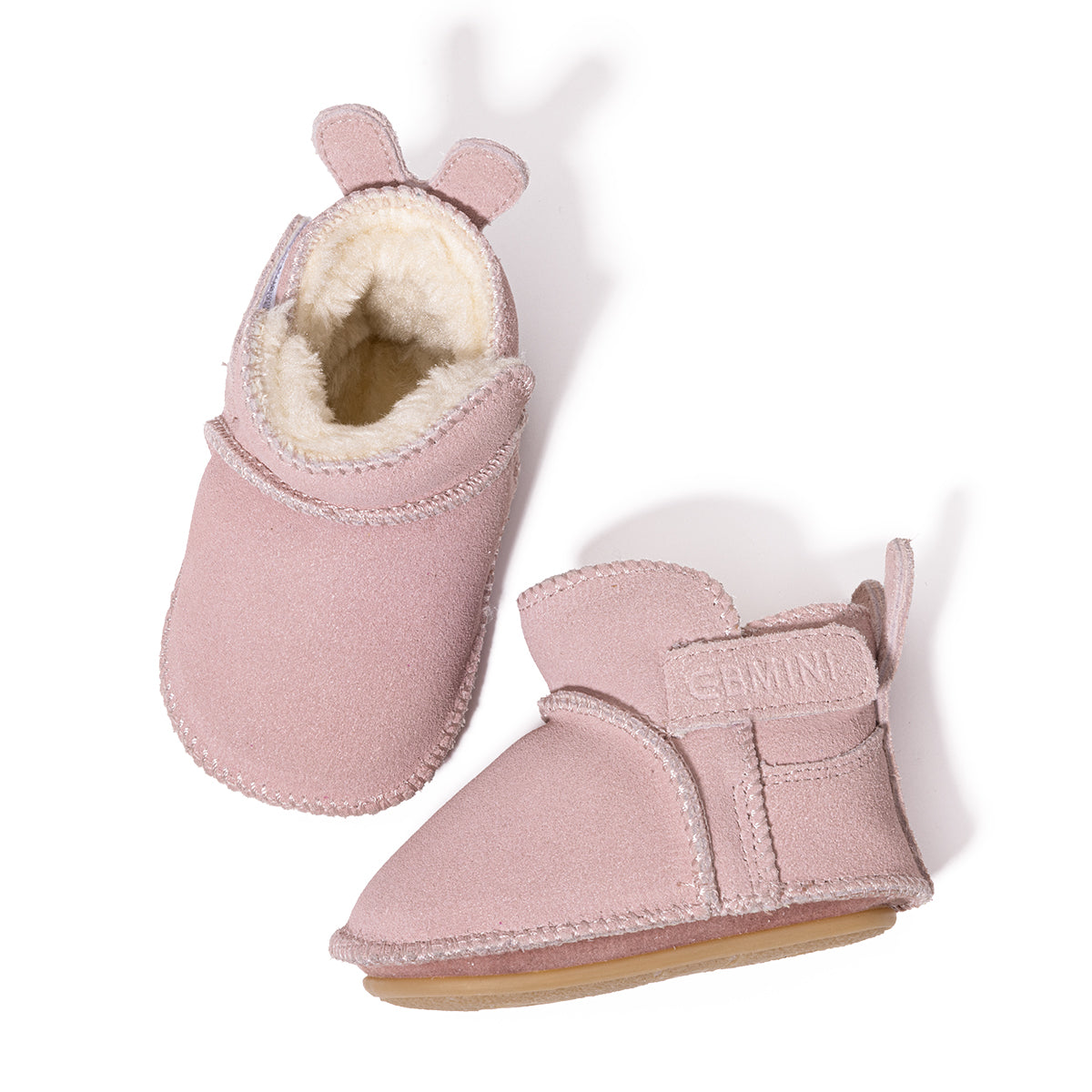 EBMINI Baby Girl's Winter Boots Fleece-Lined for Warmth, Soft & Lightweight