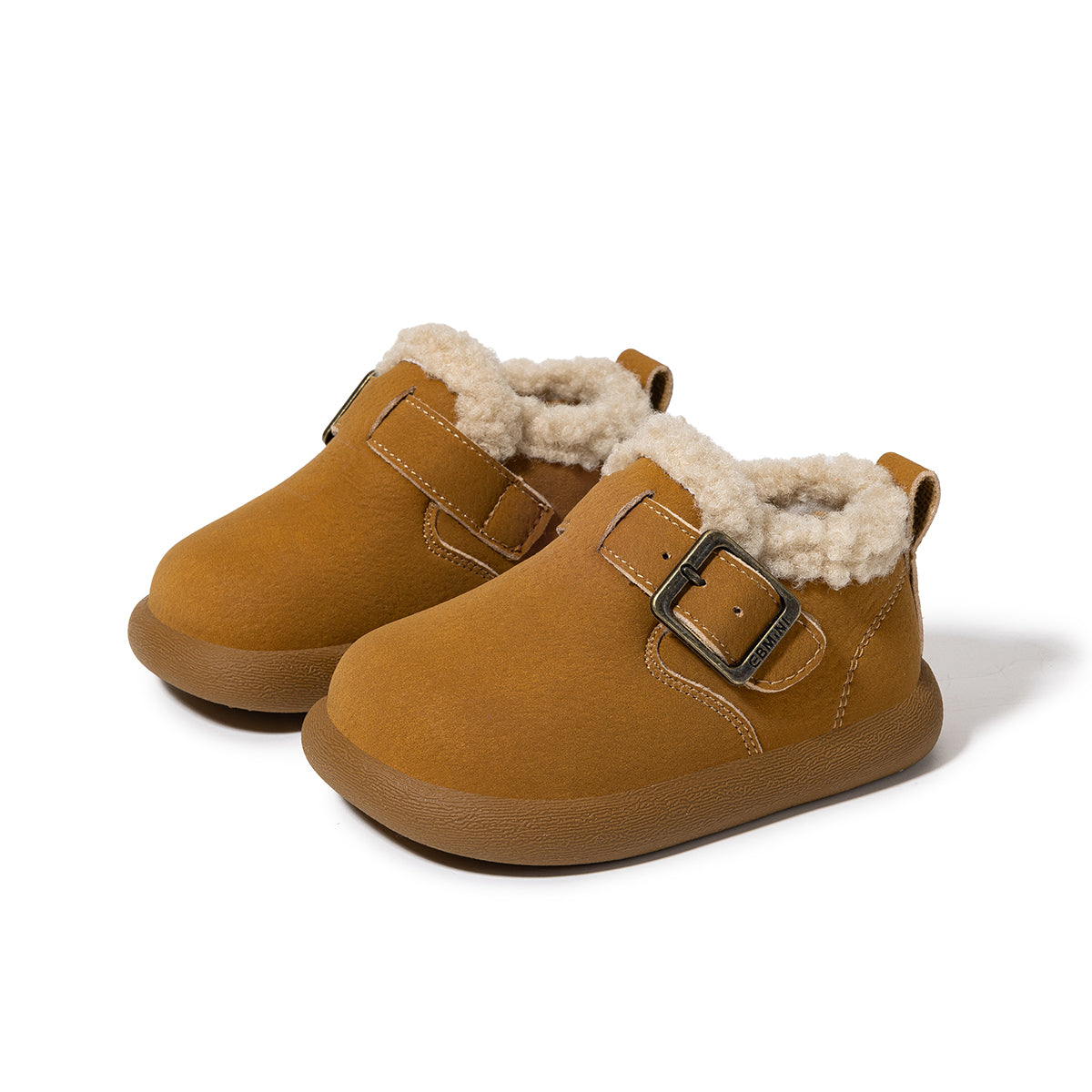 EBMINI Kids’ Fleece-Lined Winter Shoes – Cosy, Non-Slip & Casual Style