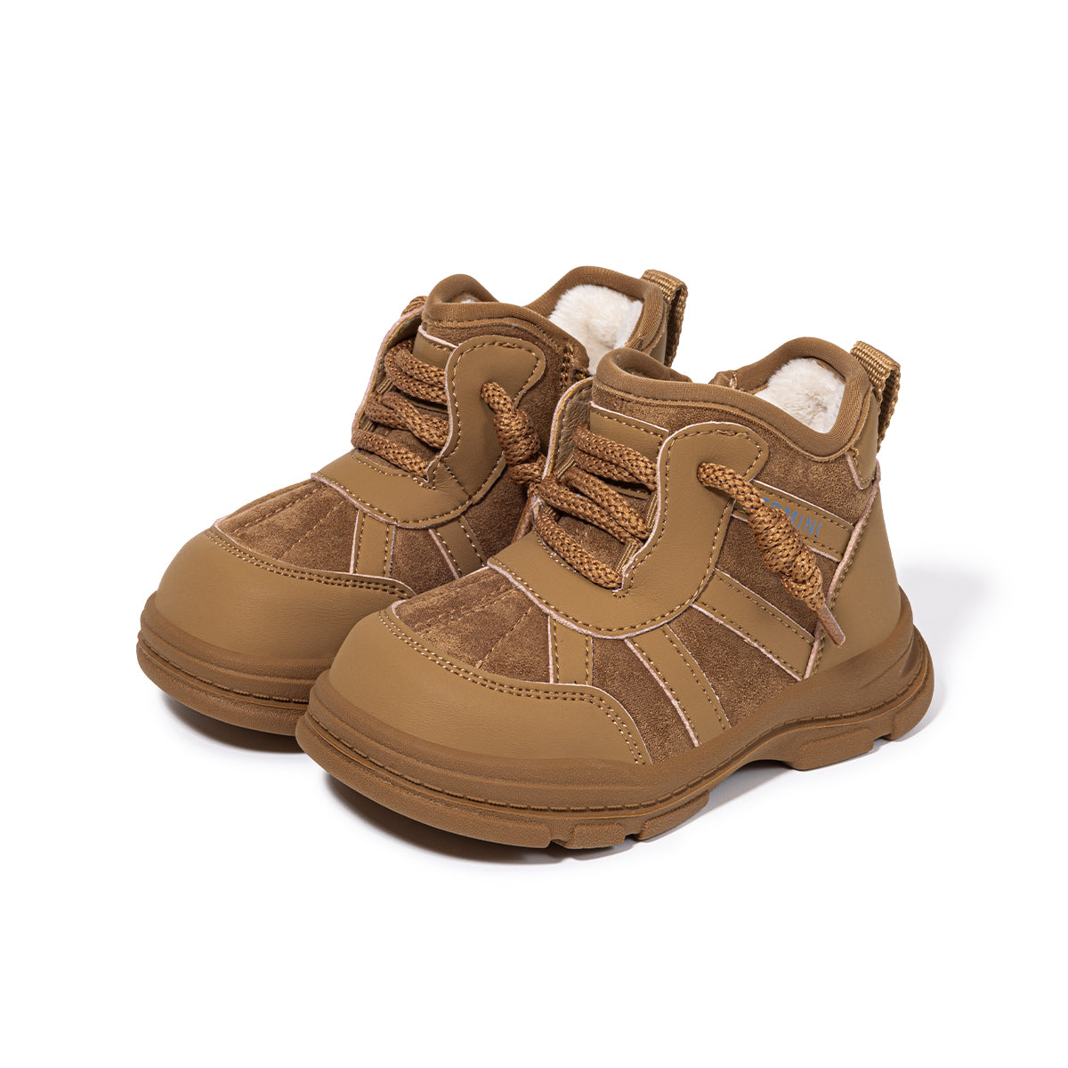 EBMINI Baby First Walker Boots – Lightweight, Anti-Slip & Cosy Fleece-Lined Design