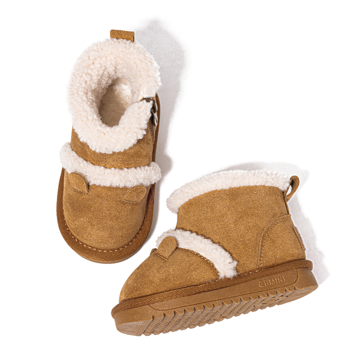 EBMINI Adorable Fleece-Lined Baby Boots – Lightweight & Cosy for Little Feet