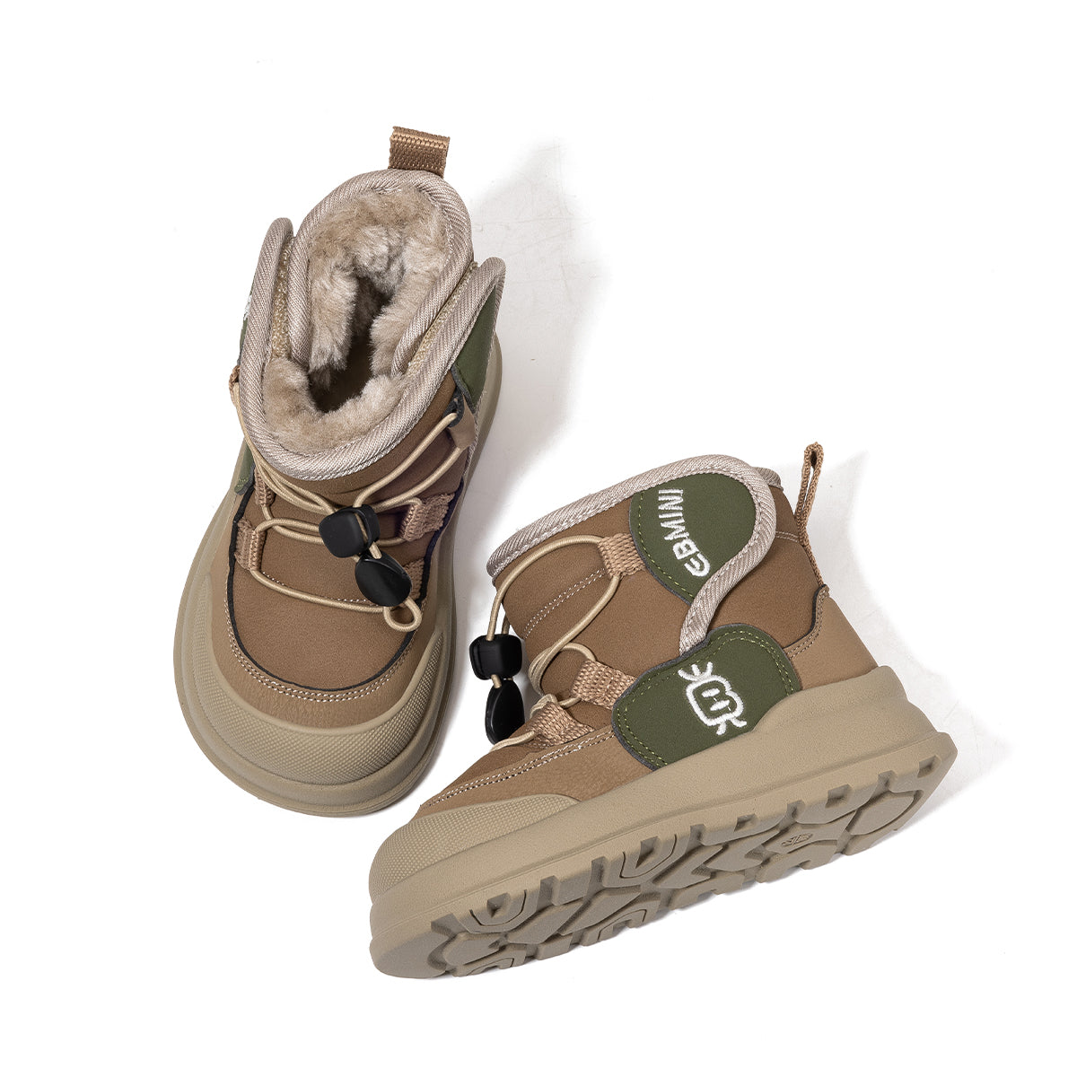 EBMINI Ultra-Light Children’s Snow Boots – Cosy, Anti-Slip & Waterproof