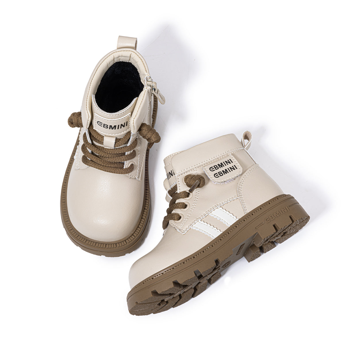 EBMINI Kids’ Waterproof Fleece-Lined Boots – Classic Style