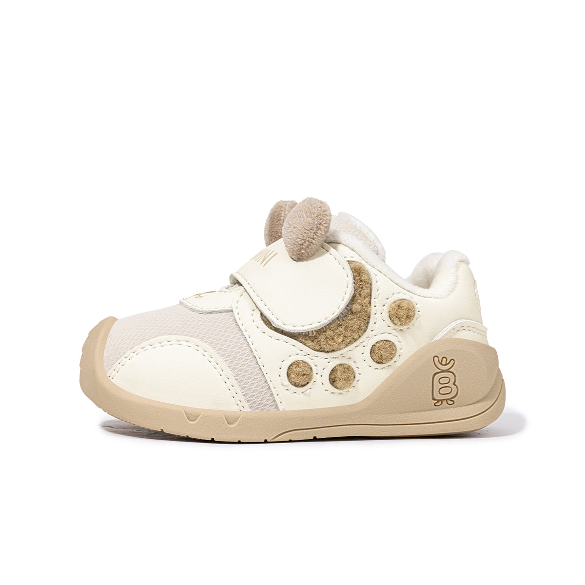 EBMINI Baby First Walker Shoes – Cute Bear Ears Design, Soft & Easy to Wear