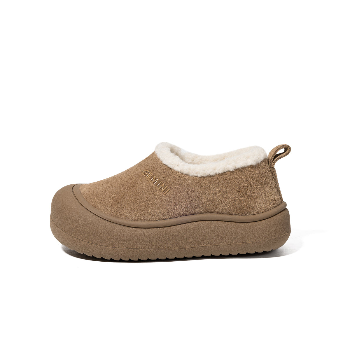 EBMINI Kids’ Slip-On Shoes – Warm Fleece Lining, Minimalist Design & Lightweight for First Walkers