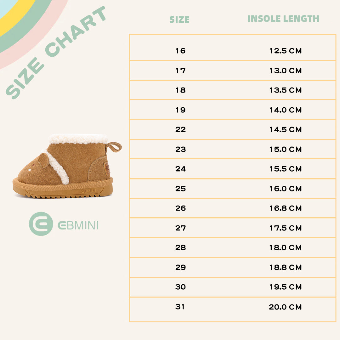 EBMINI Ultra-Light Winter Boots for Children