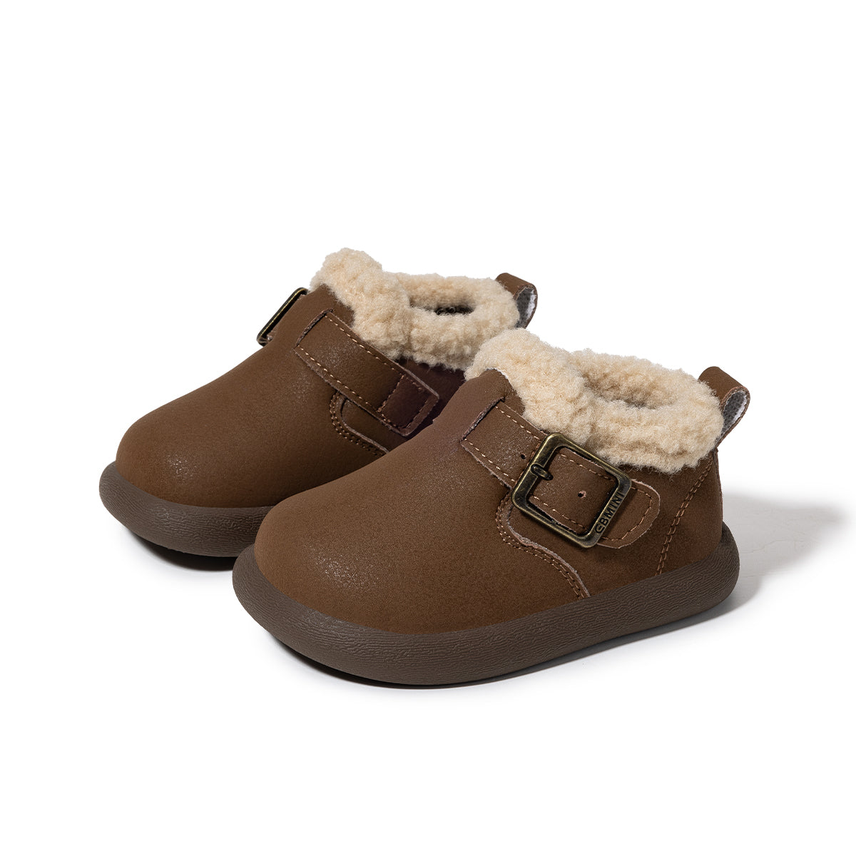 EBMINI Kids’ Fleece-Lined Winter Shoes – Cosy, Non-Slip & Casual Style