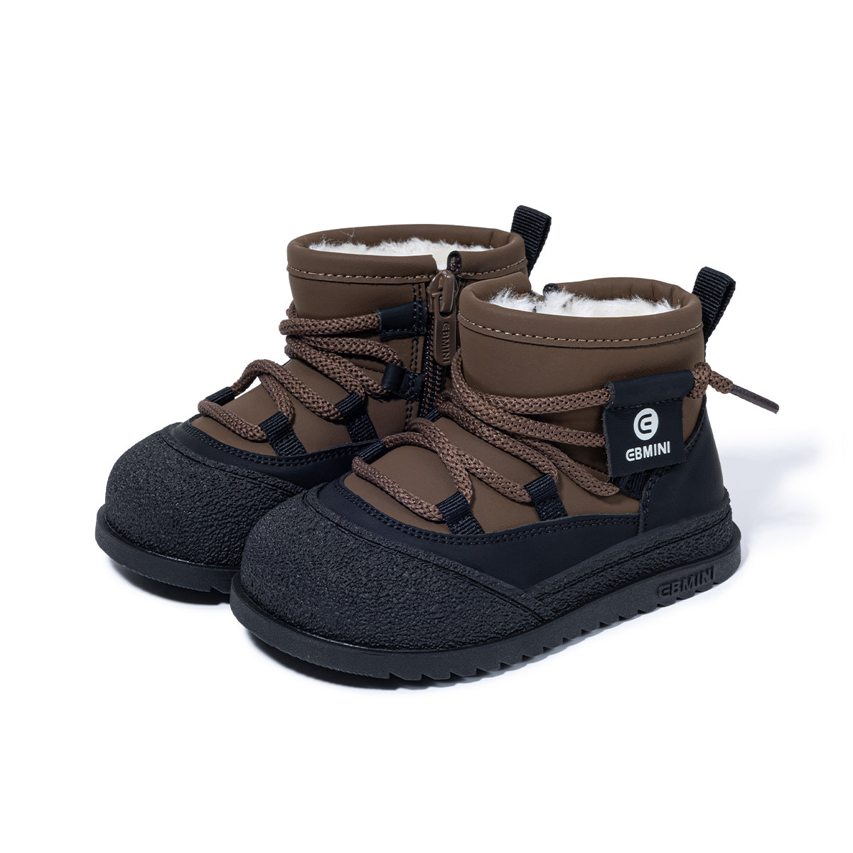 EBMINI Kids’ Warm Winter Boots – Waterproof, Non-Slip & Minimalist Design for Cold Weather