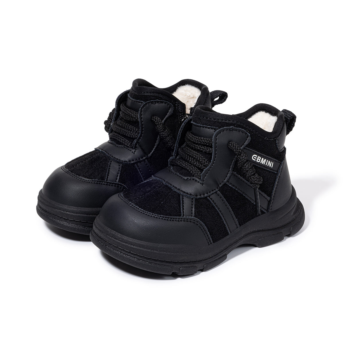 EBMINI Baby First Walker Boots – Lightweight, Anti-Slip & Cosy Fleece-Lined Design