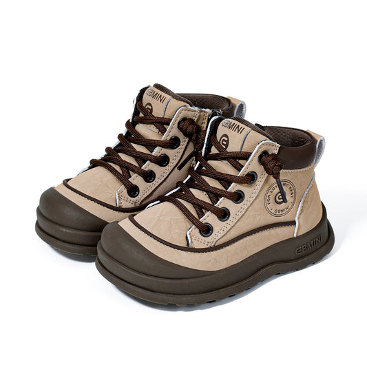 EBMINI Cosy Toddler Ankle Boots – Soft Fleece Lining & Stylish, Comfort-Fit Design