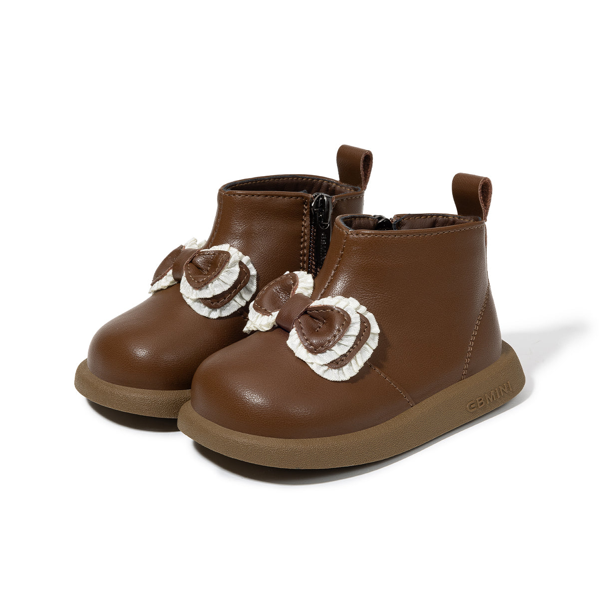 EBMINI  Kids’ First-Step Boots – Fleece-Lined, Lightweight & Adorable Bow Design