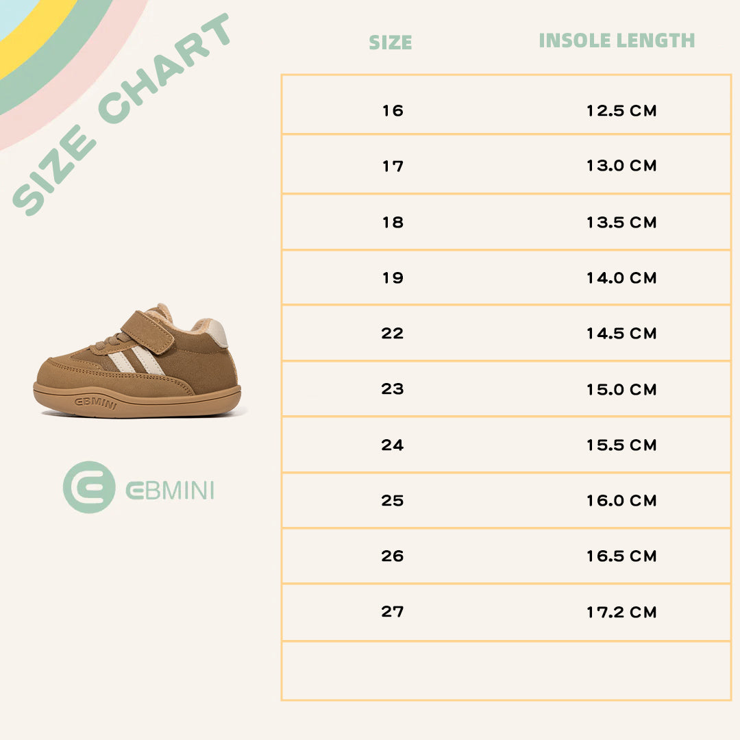 EBMINI – Ultra-Light Barefoot Trainers for Kids
