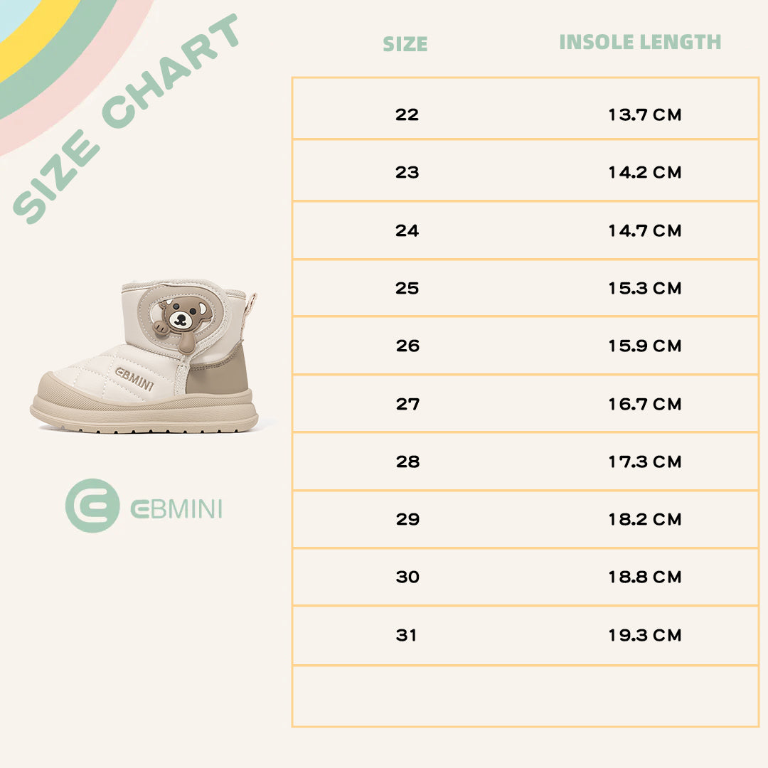 EBMINI Ultra-Light Winter Boots for Children
