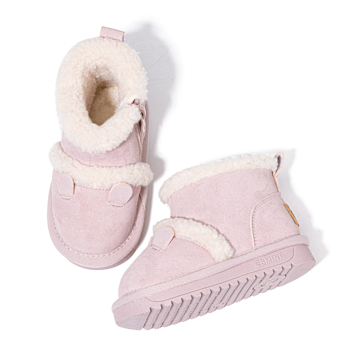 EBMINI Adorable Fleece-Lined Baby Boots – Lightweight & Cosy for Little Feet