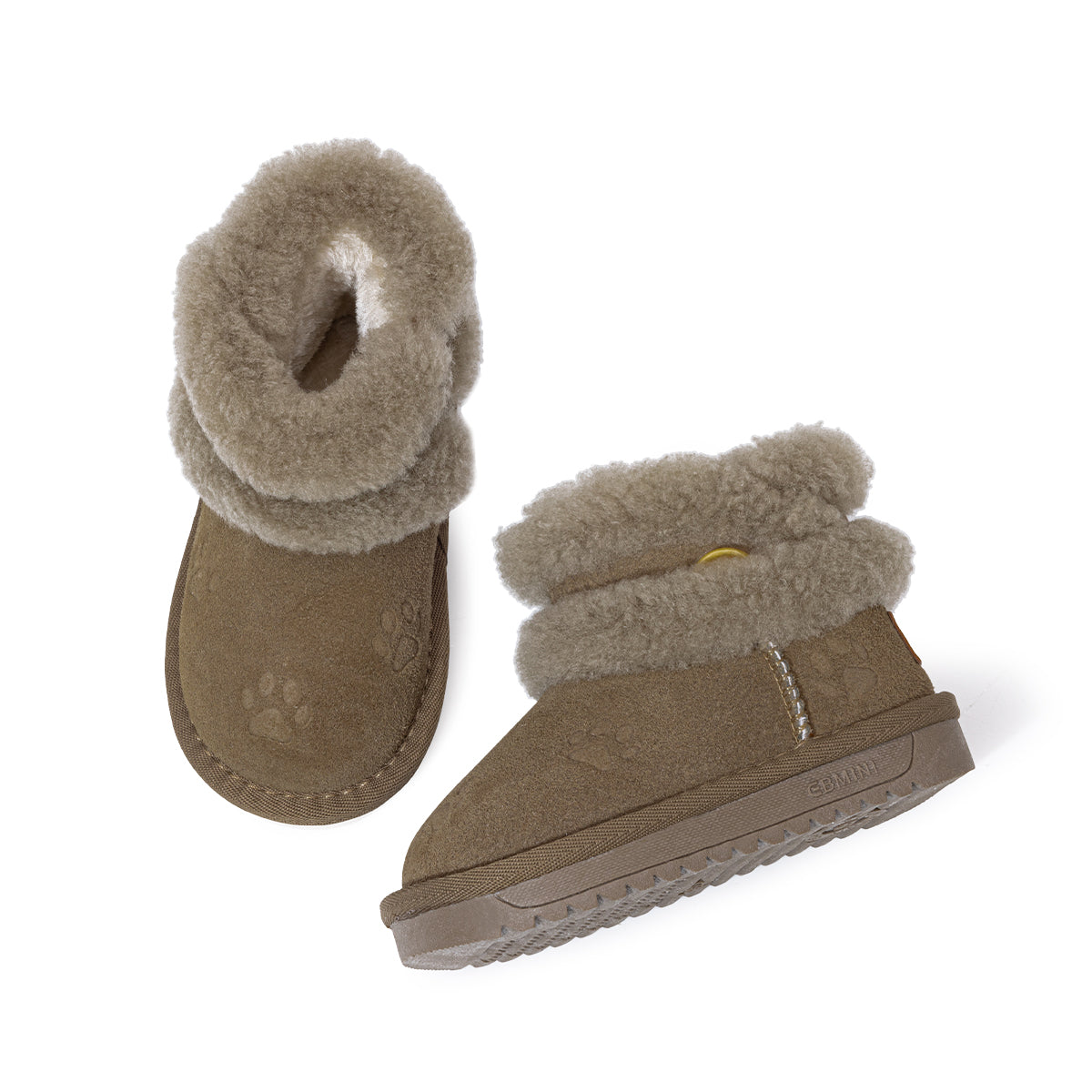 EBMINI Warm Fleece Baby Boots – Lightweight, Anti-Slip & Perfect for First Steps