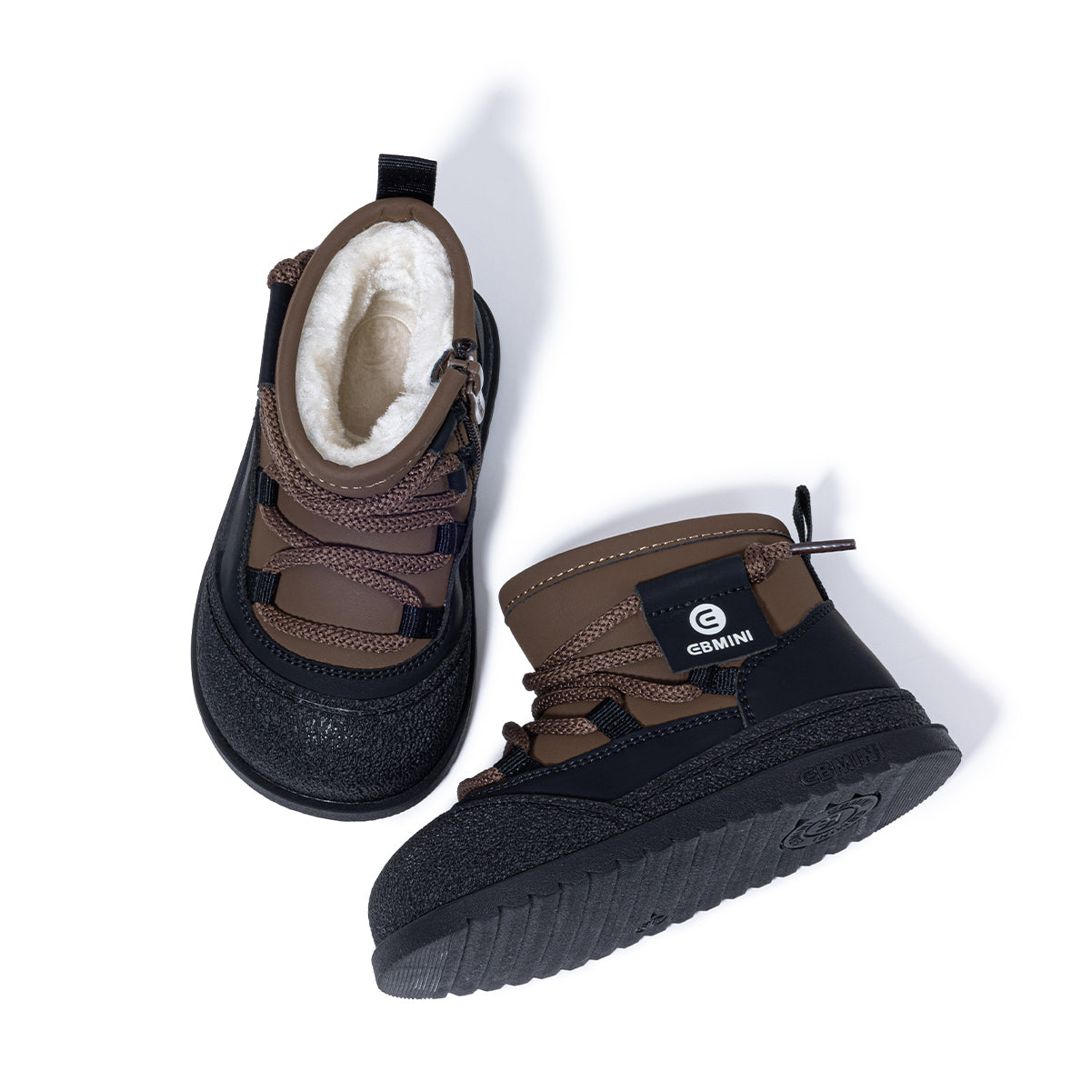 EBMINI Kids’ Warm Winter Boots – Waterproof, Non-Slip & Minimalist Design for Cold Weather