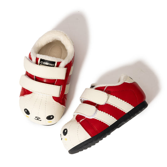 EBMINI Cosy Fleece-Lined Toddler Shoes – Adorable Design & Stylish Footwear for Little Ones