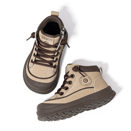 EBMINI Cosy Toddler Ankle Boots – Soft Fleece Lining & Stylish, Comfort-Fit Design