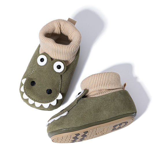 EBMINI Cute Fleece-Lined Baby Booties – Lightweight, Warm & Adorably Cosy