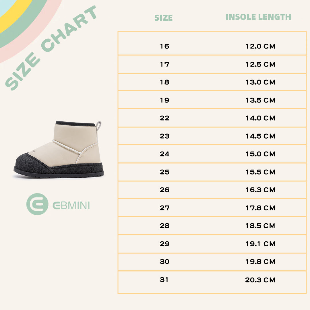EBMINI Ultra-Light Winter Boots for Children