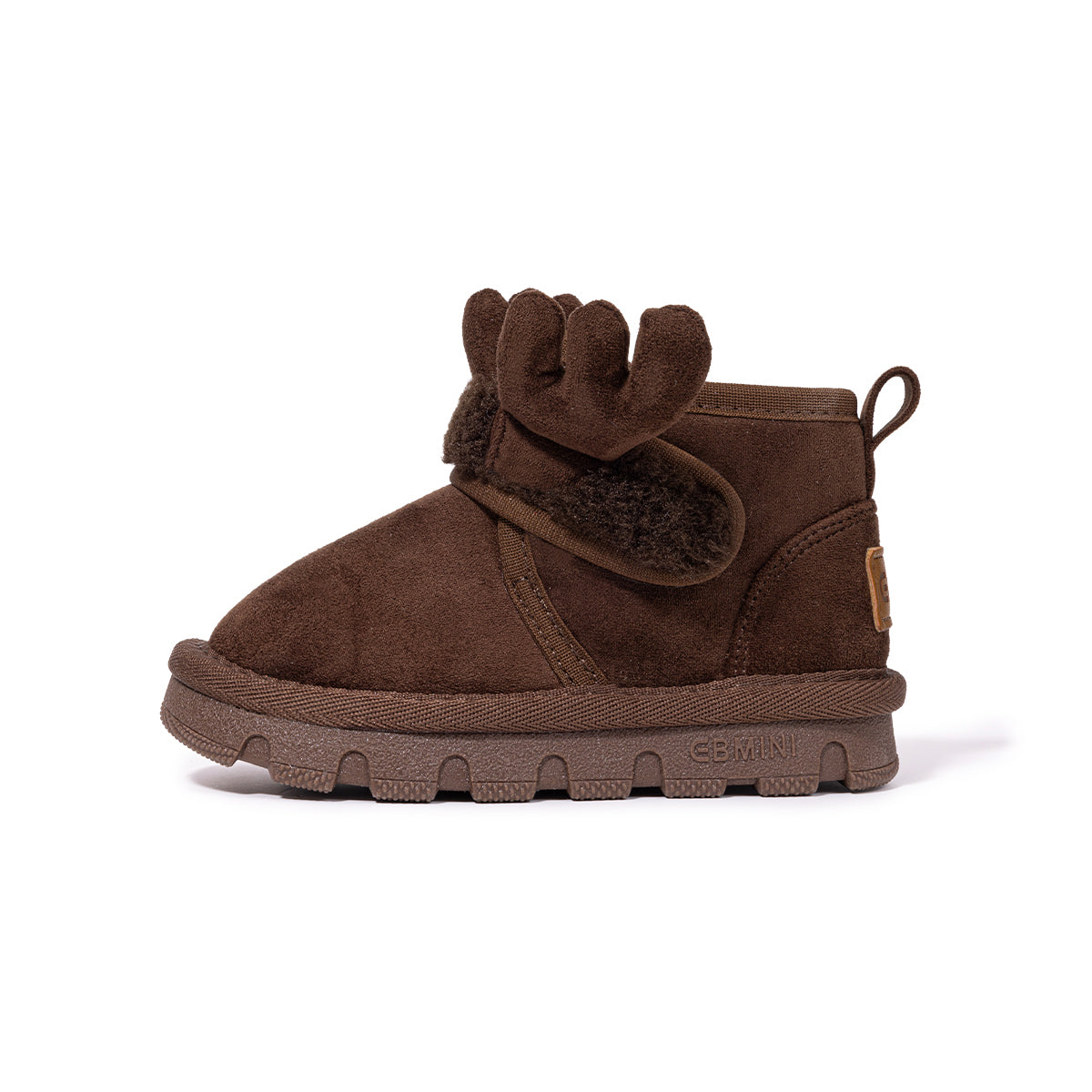 EBMINI  Kids’ Warm Boots – Fleece-Lined, Lightweight & Cute Antler Design