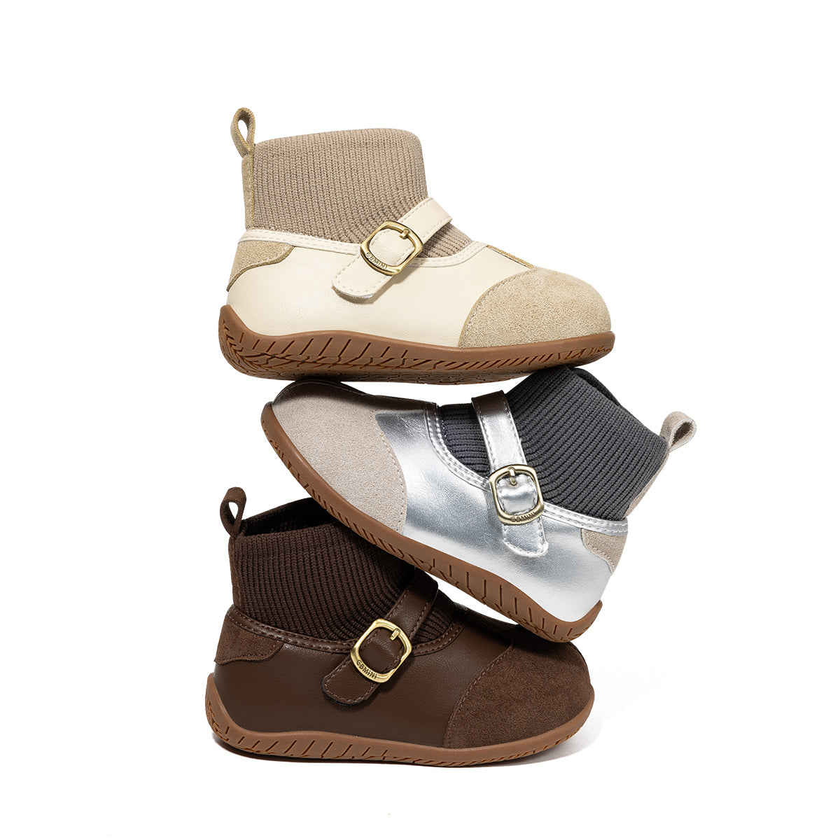 EBMINI BELLA – Minimalist First Walker Shoes for Toddlers, Cute & Comfortable Design