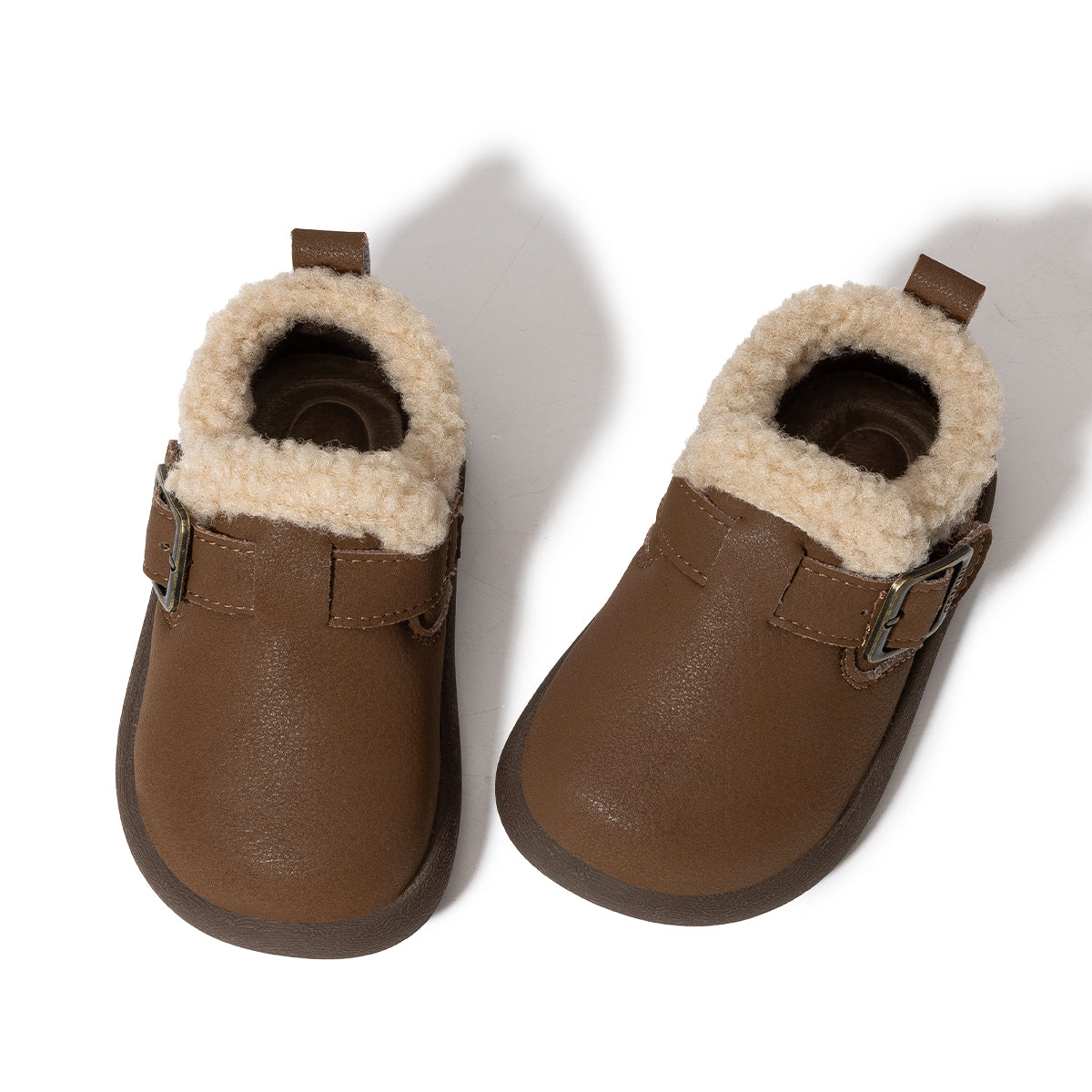 EBMINI Kids’ Fleece-Lined Winter Shoes – Cosy, Non-Slip & Casual Style