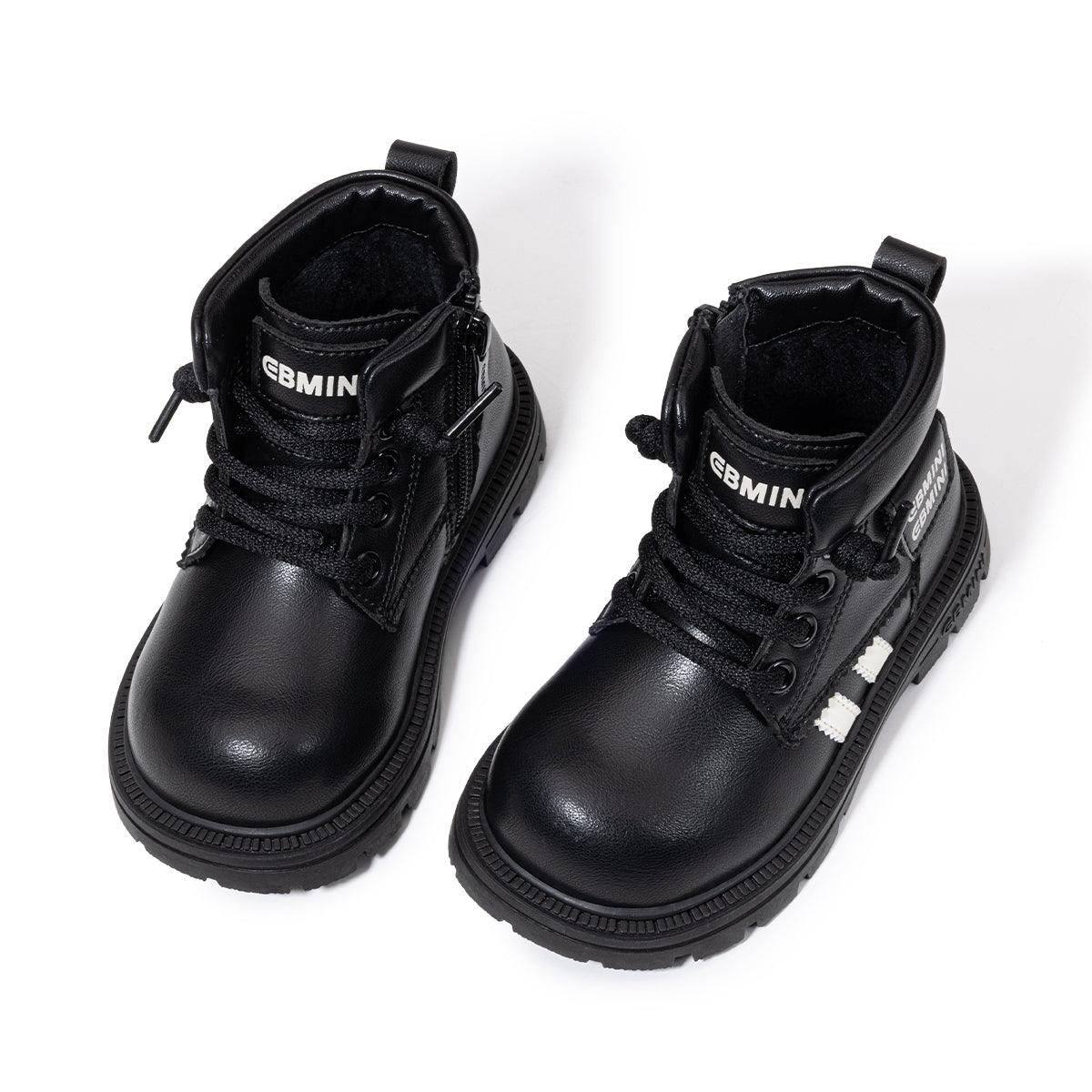 EBMINI Kids’ Waterproof Fleece-Lined Boots – Classic Style