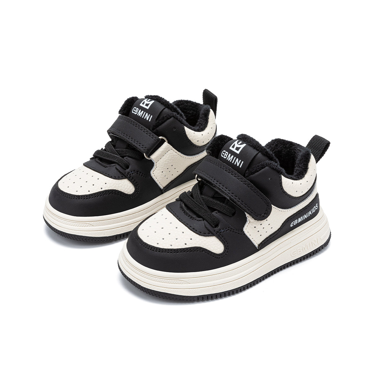 EBMINI Kids' Winter Adventure Shoes Warm Fleece Lining, Lightweight with Anti-Slip Soles