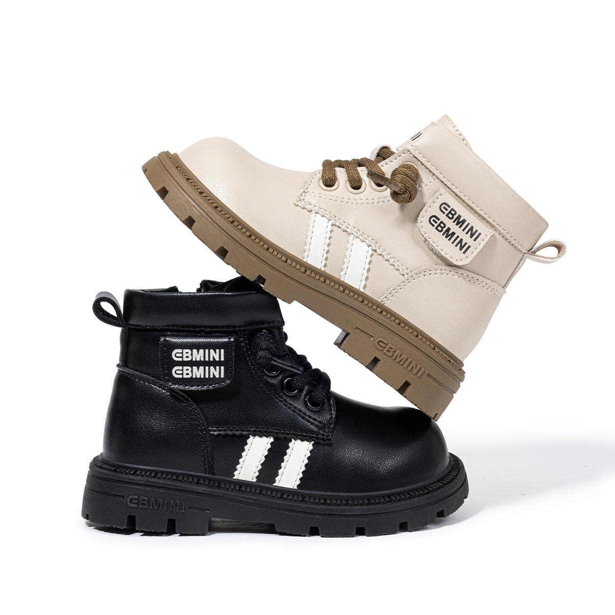 EBMINI Kids’ Waterproof Fleece-Lined Boots – Classic Style