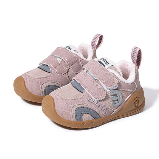 EBMINI Cosy Toddler Trainers – Soft Fleece Lining & Easy Velcro Fastening for Little Walkers